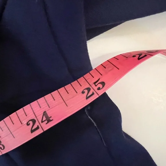 Cherokee Luxe scrub shirt men’s Size XL navy blue one front chest pocket - Picture 7 of 7